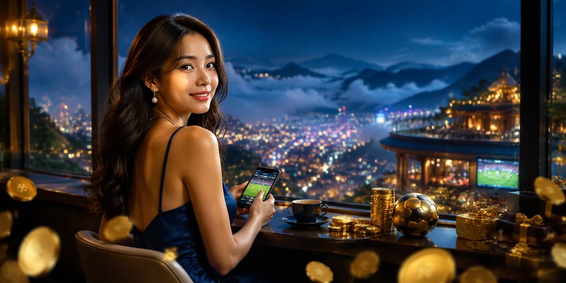Người chơi ngồi quán cà phê Sa Pa nạp tiền casino qua điện thoại buổi sáng